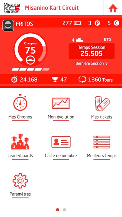 Screenshot 2 of Misanino Kart Circuit App