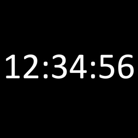 螢幕擷取畫面 (5) Fullscreen Clock