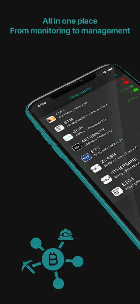 Miner Box: 코인 채굴 크립토 마이닝 풀 모니터