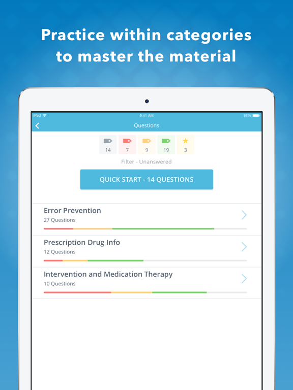 PTCB PTCE Mastery Exam 2026 iPad screenshot 5 - Medical app
