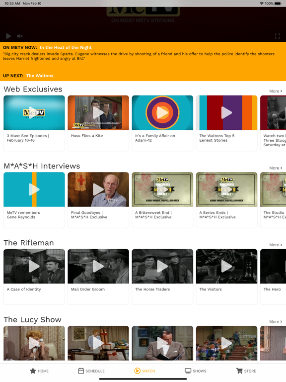 Screenshot #5 pour MeTV App