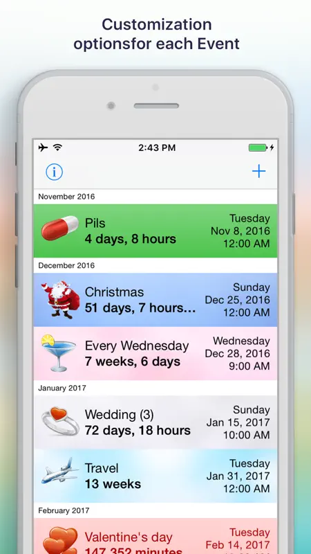 Reminder & Countdown Pro screenshot 1 of 6