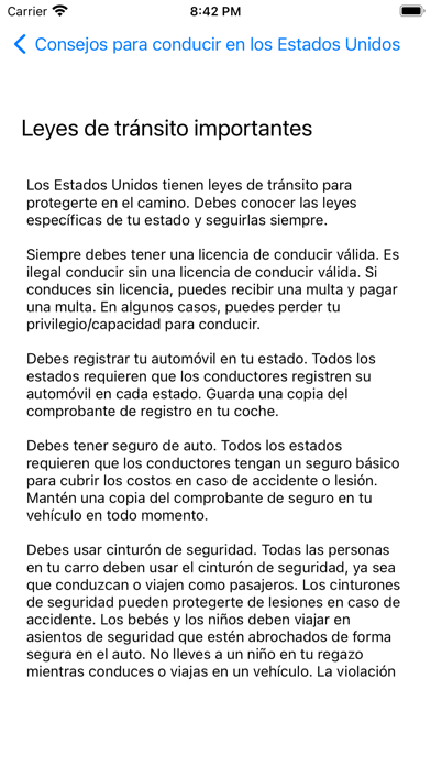 Examen del Conductor del 2025 Screenshot