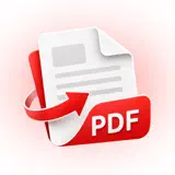 DOCX to PDF Converter + - App-Symbol