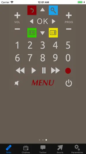 FreeTéléc - Télécommande screenshot 1