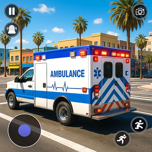 Ambulance Rescue Duty Game 3d