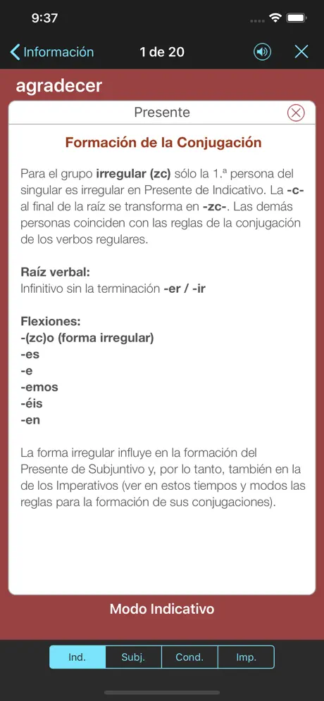 Español: Verbos y Conjugación