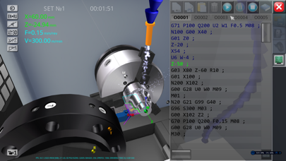 CNC Lathe Simulator Screenshot
