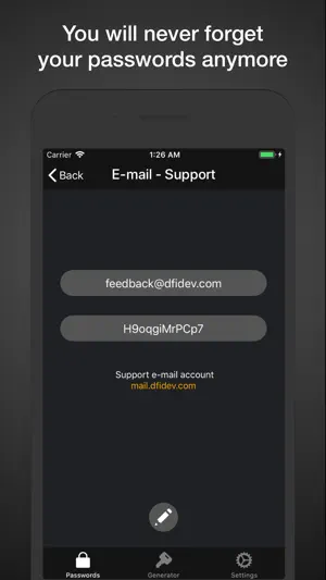 Passwords Cloud screenshot 3
