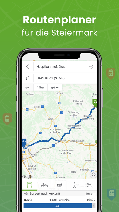 GrazMobil - Public transport Screenshot