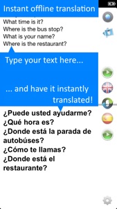 Offline Translator 8 languages screenshot #3 for iPhone