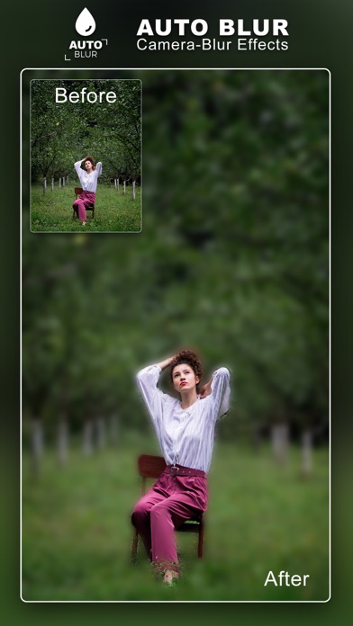 Screenshot #1 pour Auto Background Eraser - Blur