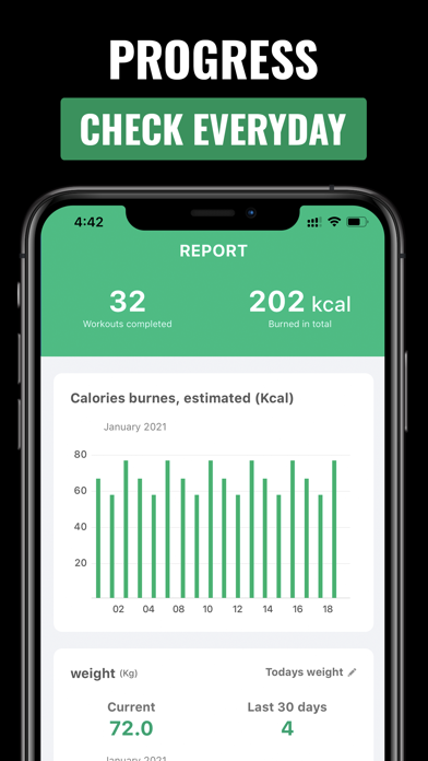 HIIT Weight Lose Workout App Screenshot