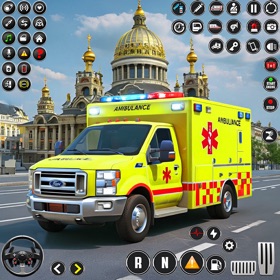 Snímky obrazovky (6) Ambulance Rescue Drive Game 3D