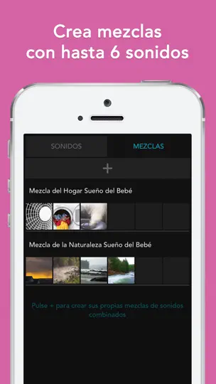 Captura de pantalla de Bebé HQ: Sonidos Sueño Máquina en iPhone 5