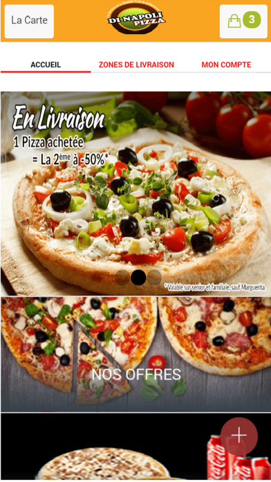 Screenshot #1 pour Di Napoli Pizza Brest