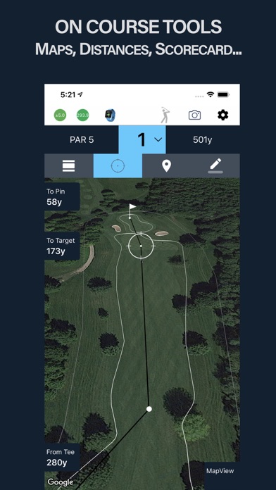 bebrassie: Golf Game Tracking Screenshot