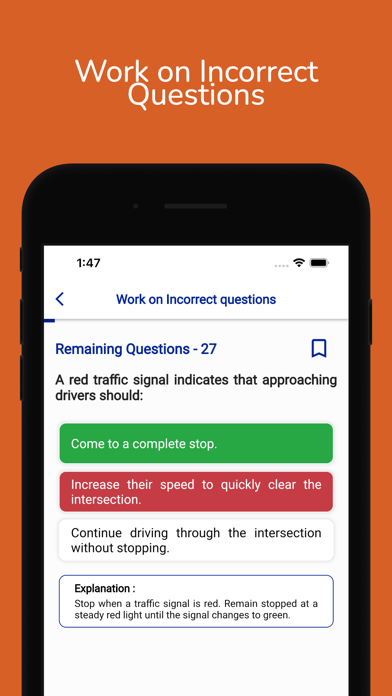 Alabama DMV Permit Practice Screenshot