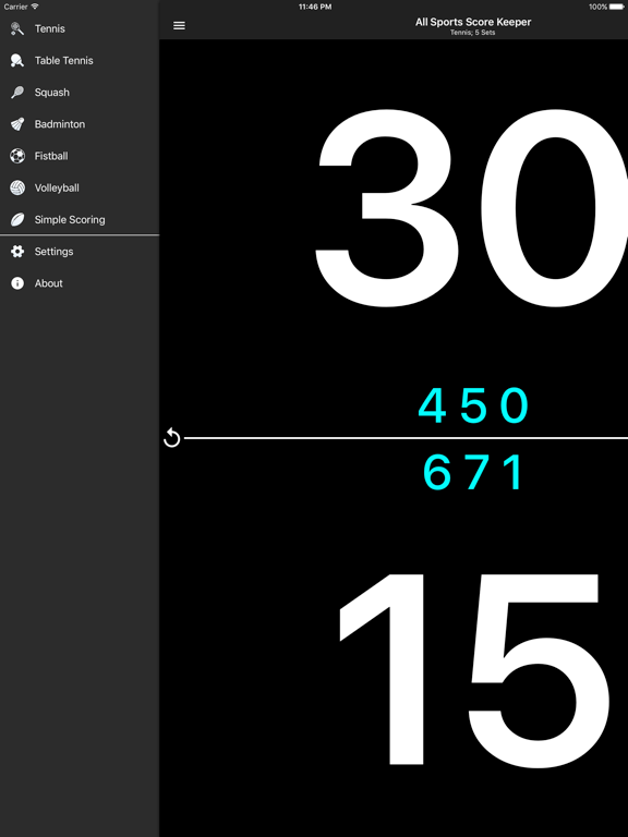 Screenshot #5 pour All Sports Score Keeper
