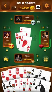 spades - batak online hd iphone screenshot 1