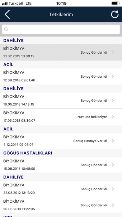 Tınaztepe Sağlık Grubu iPhone screenshot