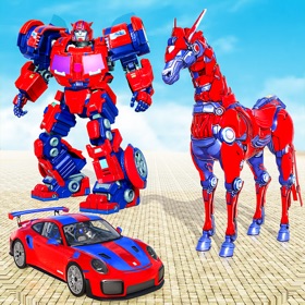 螢幕擷取畫面 (4) Horse Robot : Robot Car Games