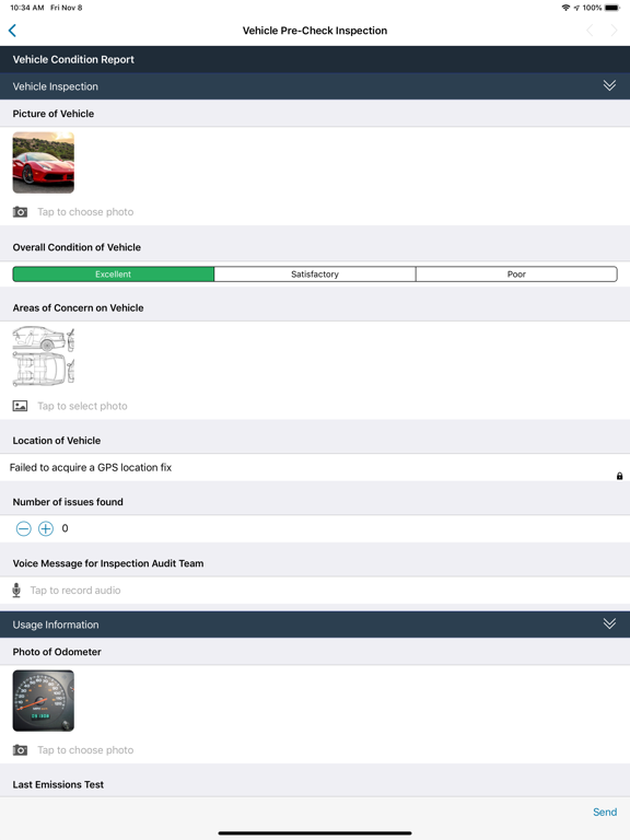 Thread Forms iPad screenshot 4 - Business app