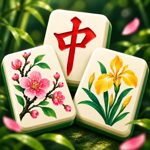 Cozy Garden Mahjong Tile Match app icon