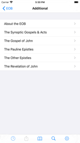 Eastern Orthodox Bible screenshot