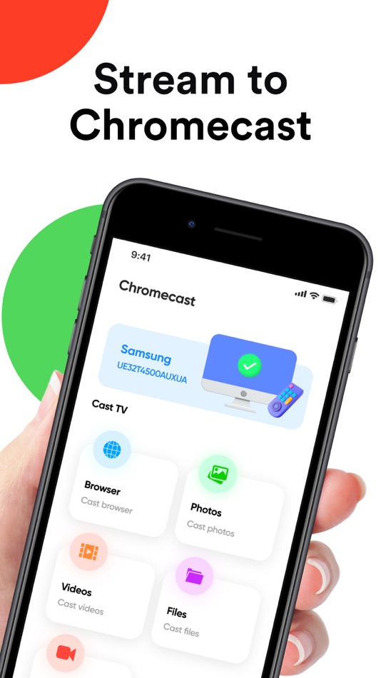 #1. Cast for Chromecast + (iOS) 由: DATA PROTECTION SERVICES