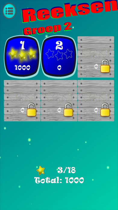 Groep 2 reeksen oefenen iPhone screenshot