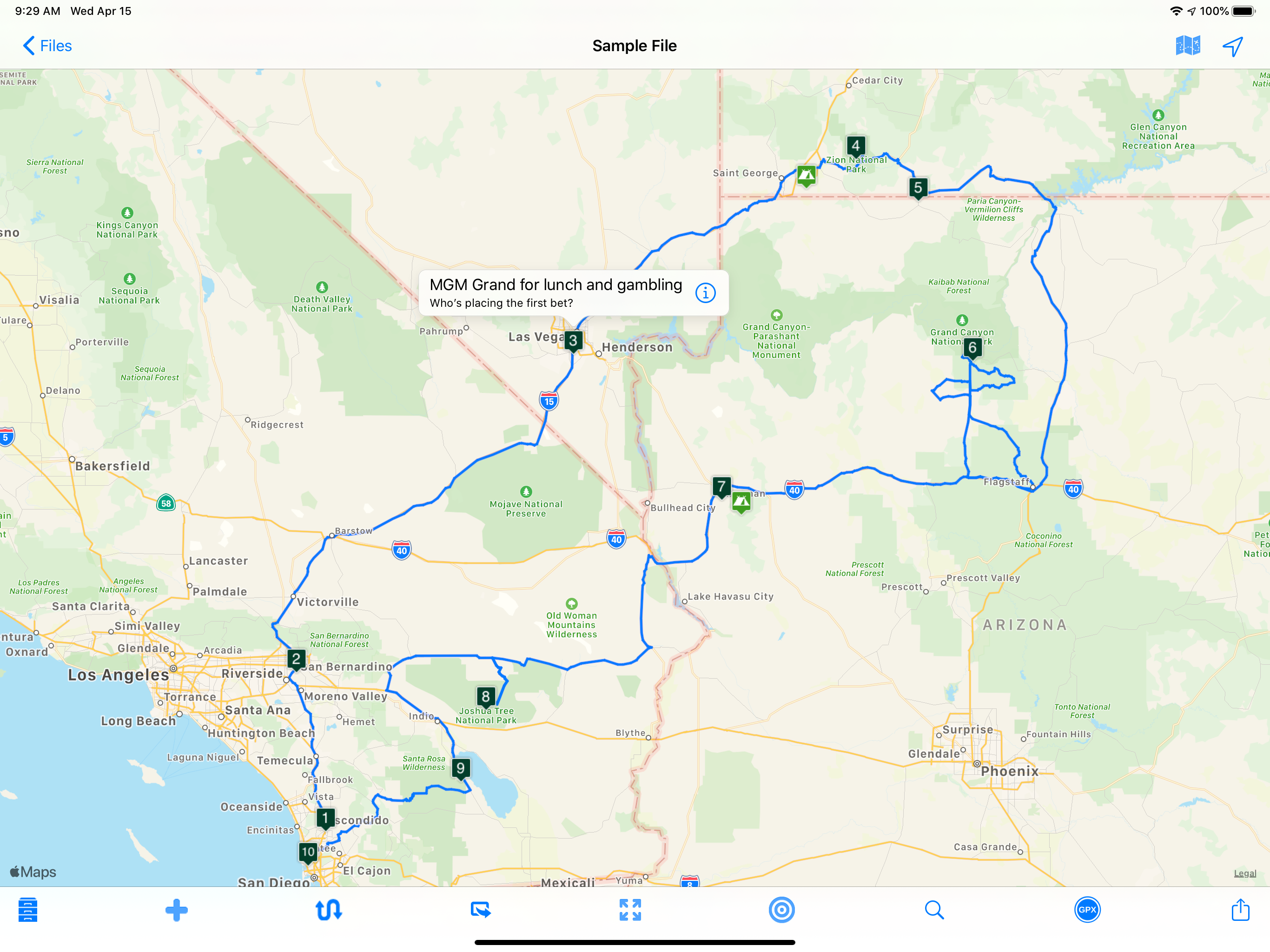 Road Trip Planner Viewer screenshot 11