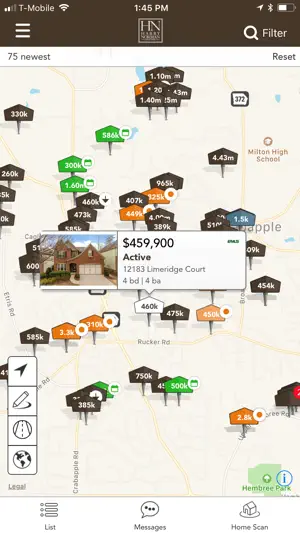 Harry Norman Home Search screenshot 2