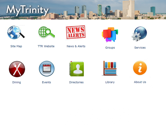 Trinity Terrace iPad screenshot 1 - Social Networking app