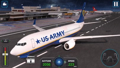 Airplane Flying Simulator 3D Screenshot