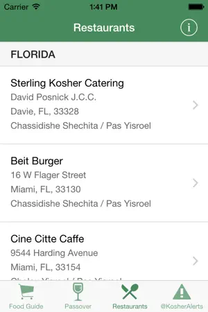 OK Kosher Food Guide screenshot 4