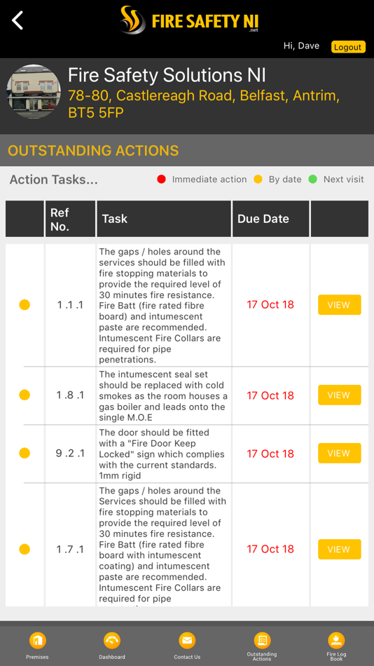#4. Fire Safety NI (iOS) By: ITS New Media LTD