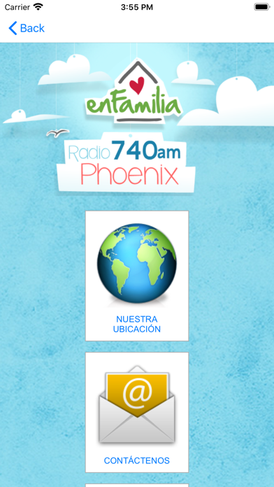 EnFamilia Radio iPhone screenshot 5 - Entertainment app