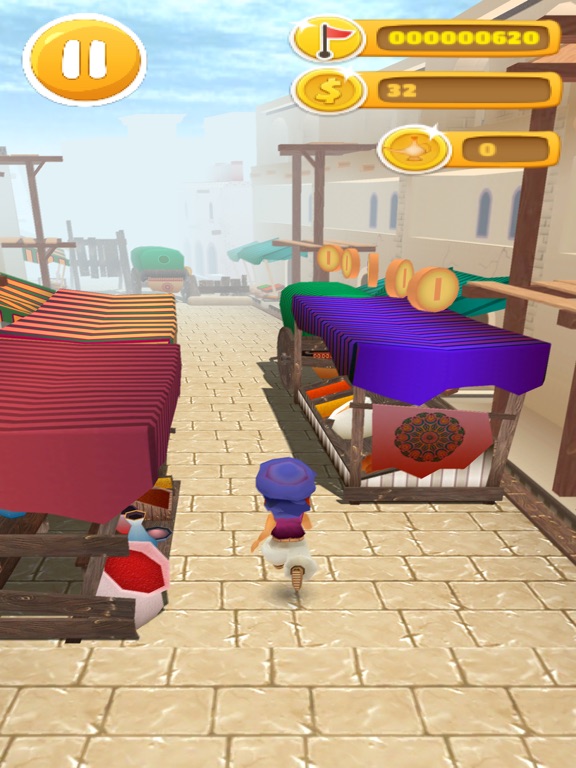 Arab Prince Surfer East Runner iPad screenshot 8 - Games app