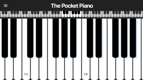 The Pocket Piano screenshot
