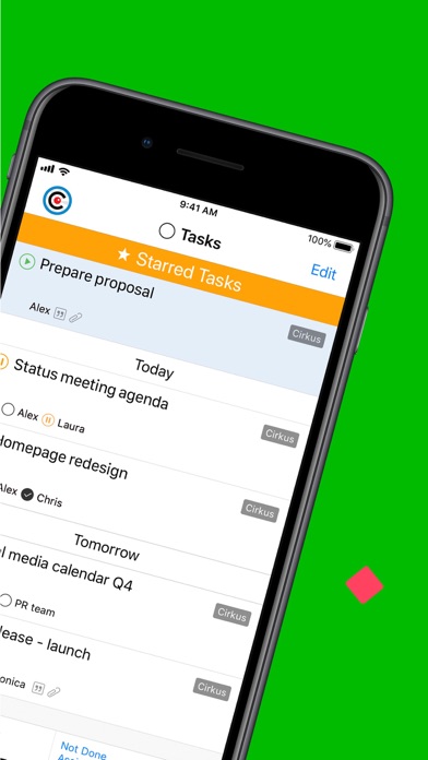 Cirkus: Schedule your Tasks Screenshot 1 of 6