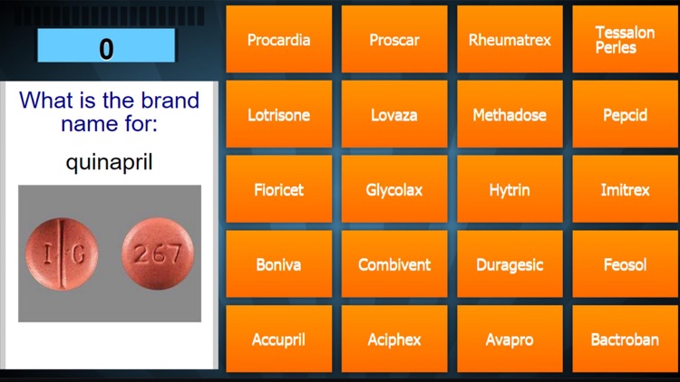 Top 200 Drug Matching Game