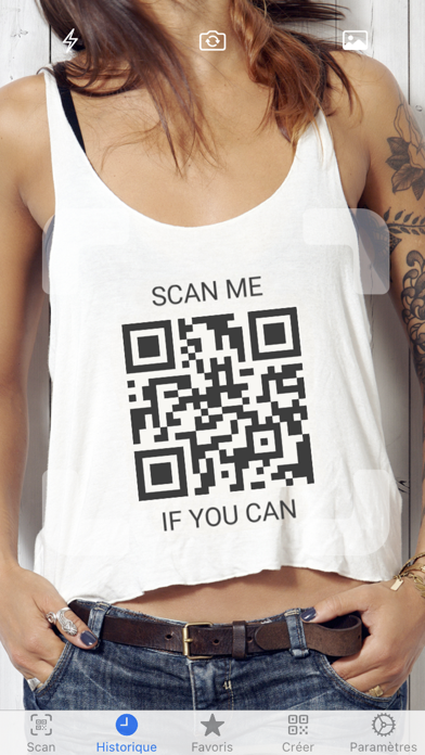 Screenshot #1 pour QR Code Scanner - Scanner QR