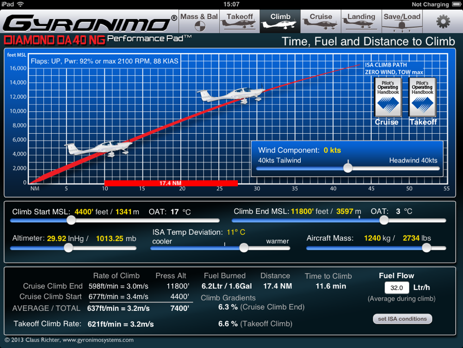 #3. DA40 NG (iOS) 由: Gyronimo, LLC