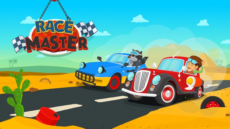 Racing cars game for kids 2-5 screenshot-4