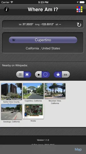 Where am I - App screenshot 2