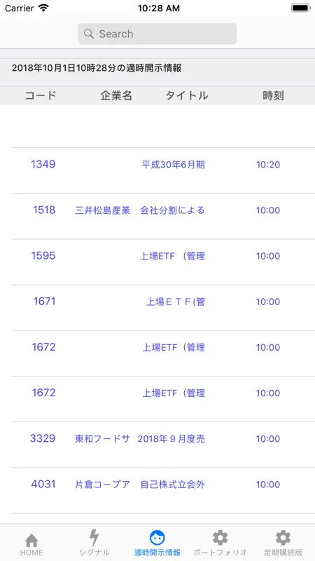 株底アラート screenshot 4 of 5