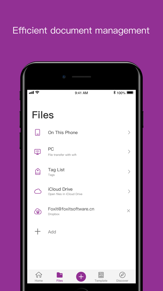 Foxit PDF Editor - 2024.5.0 - (iOS)