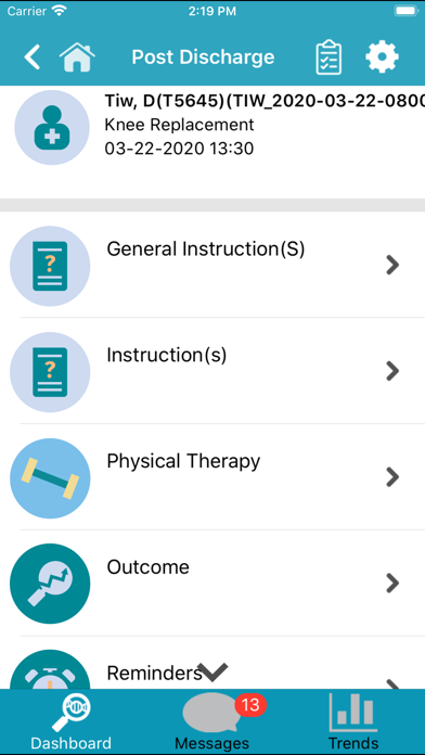 CoreyPatient™ iPhone screenshot 4 - Medical app