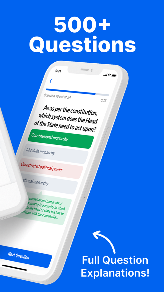 #2. Life in the UK Test 2025 (iOS) By: Reev Tech Inc.